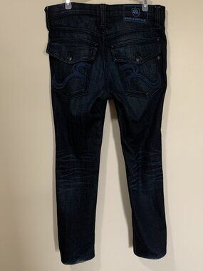 Rock & Republic "Ralph" Jeans - Dark Blue - Men's Size 32 x 30 - Button Pockets